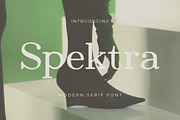 Spektra - Modern Serif Font, a Serif Font by Typeformers (Thumbnail 1 of 5)