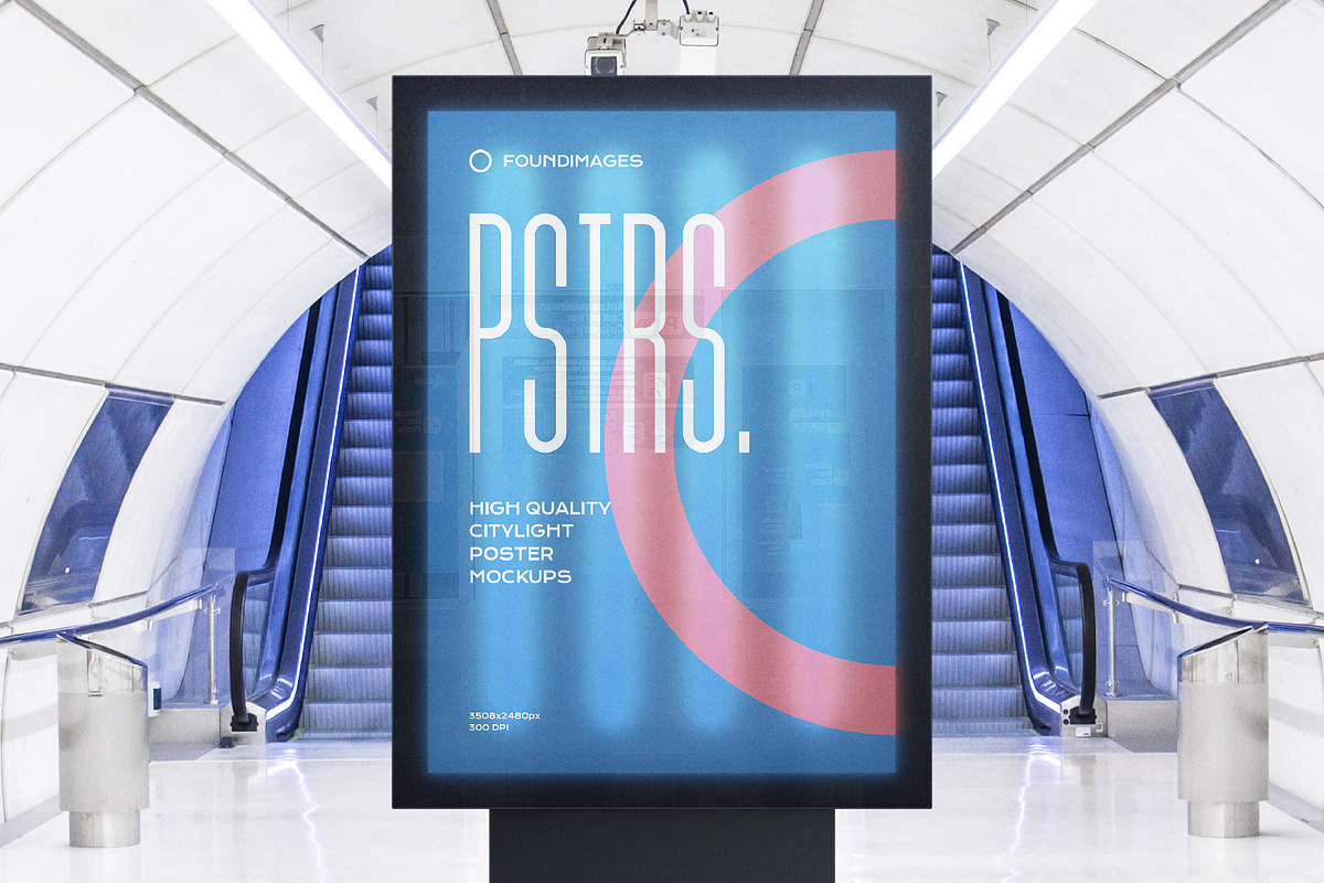 Poster outdoor indoor mockup bundle, an Advertising Mockup by FoundImages (Photo 38 of 64)