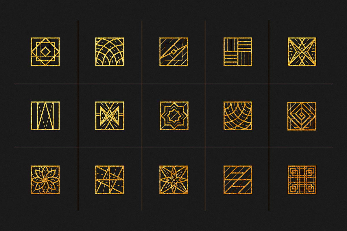 25 Linear Geometric Shapes. Part IV, a Shape Add-On by le-genda (Photo 4 of 4)