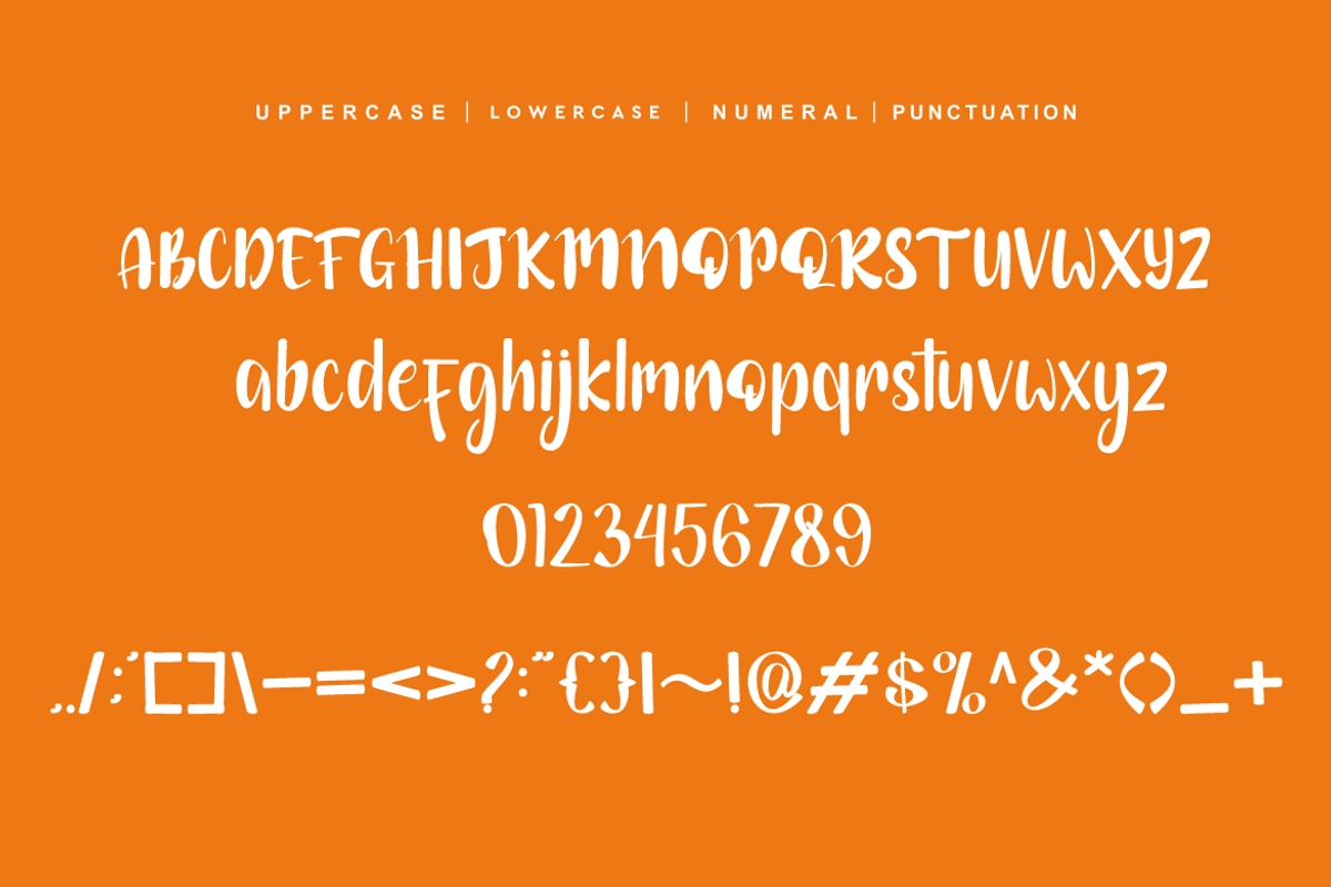 Anthasena Fortepuire, a Handwritten Font by QR Design Studio (Photo 5 of 6)