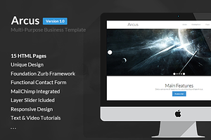 Arcus Multi-Purpose Template