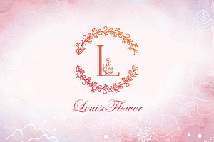 Monogram Floral Love Font