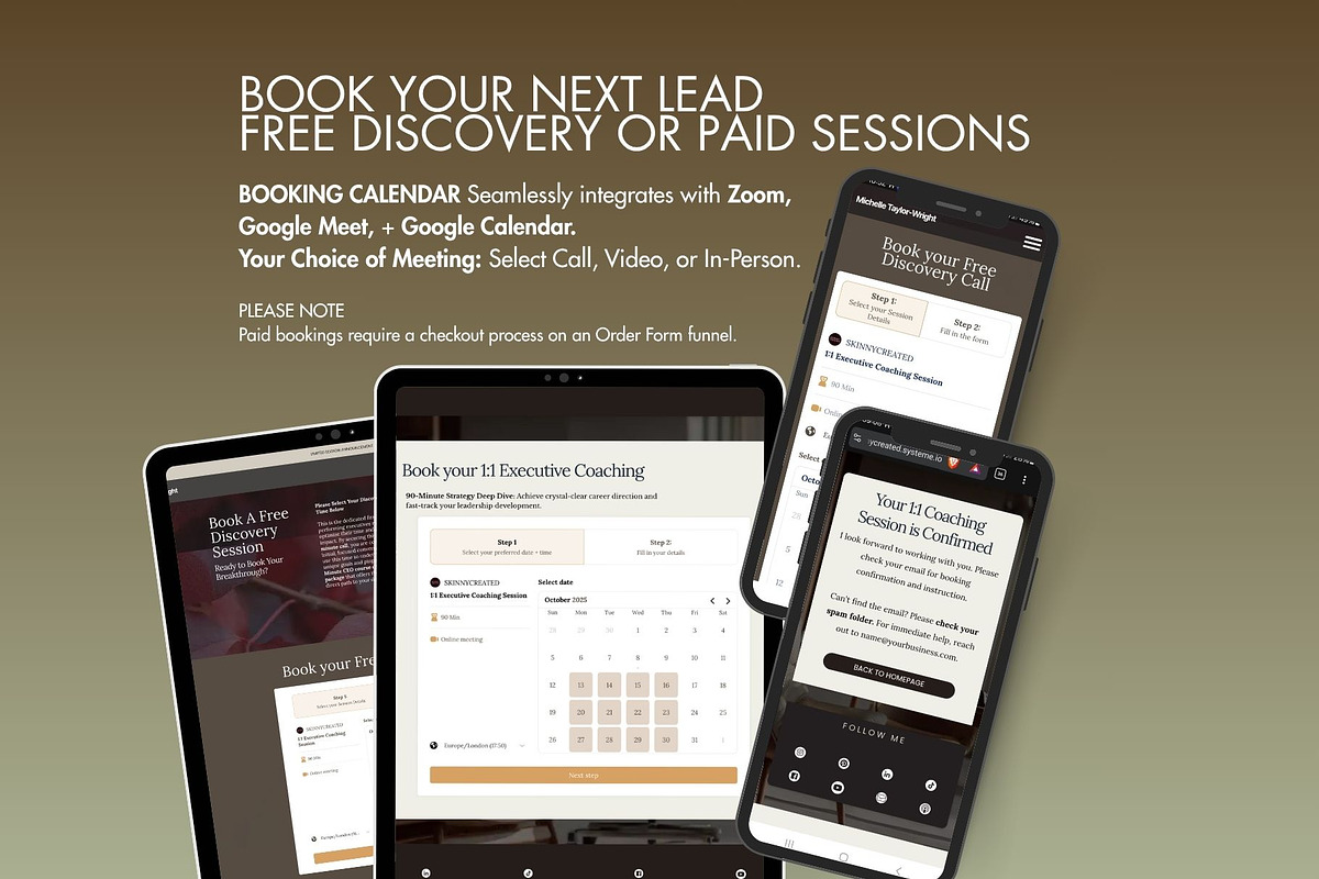 Systeme.io Premium Website + Blog preview 6