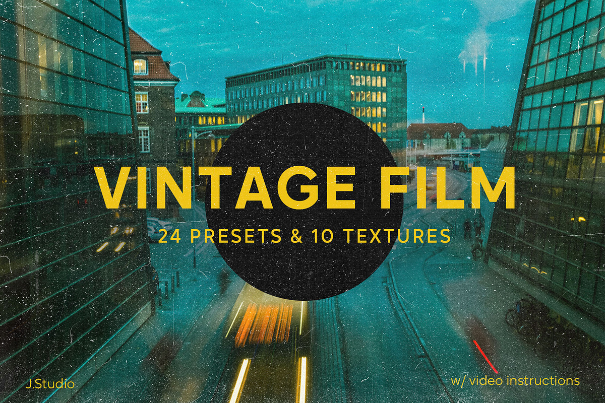 Vintage Film: LR Presets & Film Dust, a Preset Add-On by J.Studio (Photo 1 of 14)