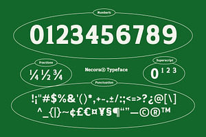 Necora Multiple Axes Classic Font