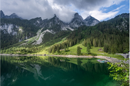 Dachstein Mountains reflected in, a Nature Photo by Igor Tichonow