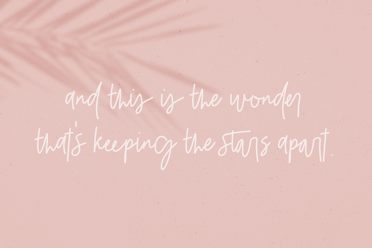 Belovedly Font - Handwriting Font preview 7