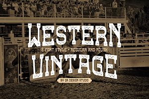 Golder Western - Typeface Font