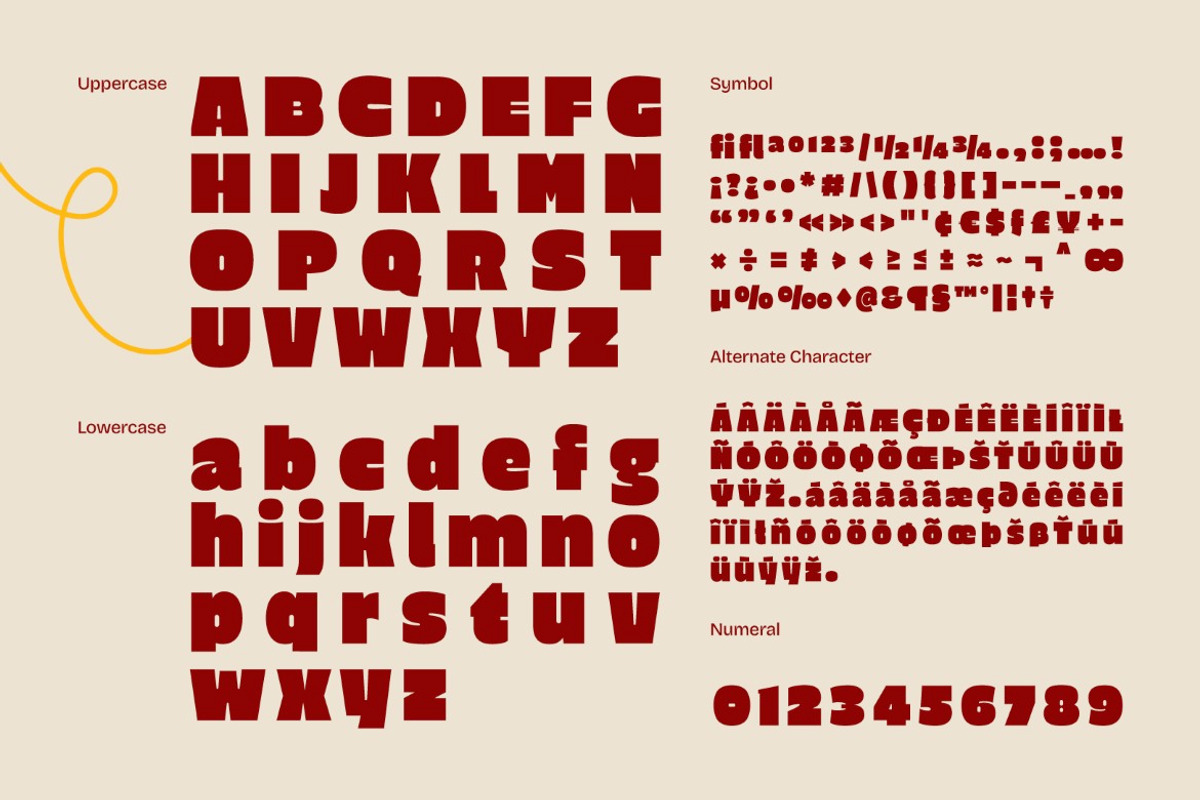 Fluffy Baguette, a Sans Serif Font by graphicook (Photo 3 of 10)