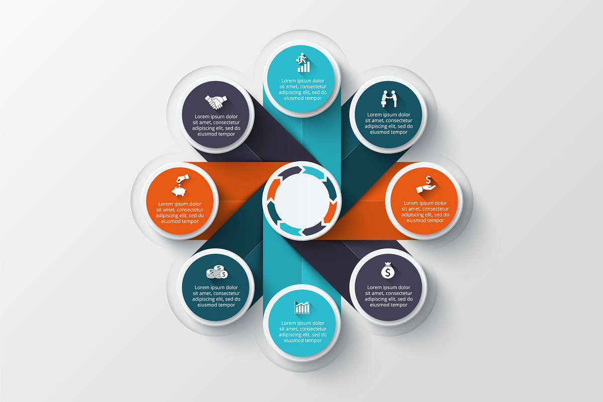 Infographics template set v.19, a Presentation Template by Abert (Photo 8 of 8)