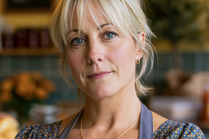 Confident female small business owner operating in her cafe, sho, a Person Photo by Studio ANNA