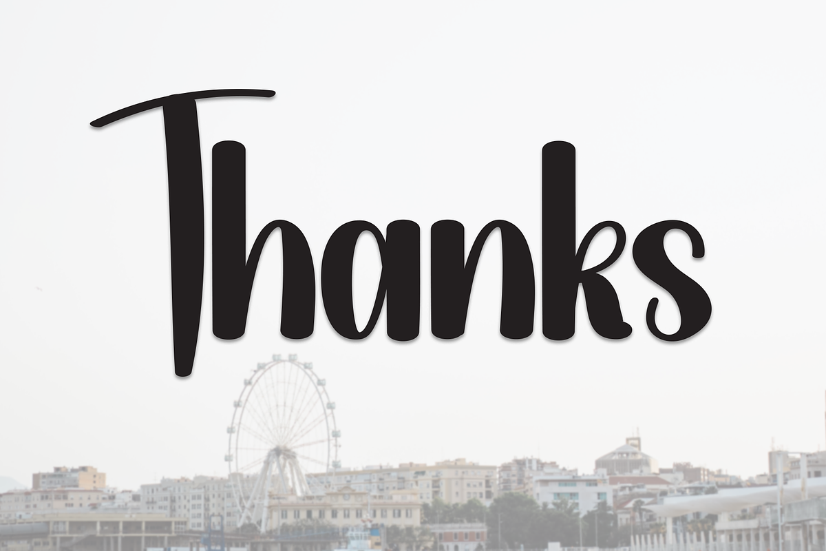 Brighton | Script Font, a Handwritten Font by Scratchones (Photo 9 of 9)