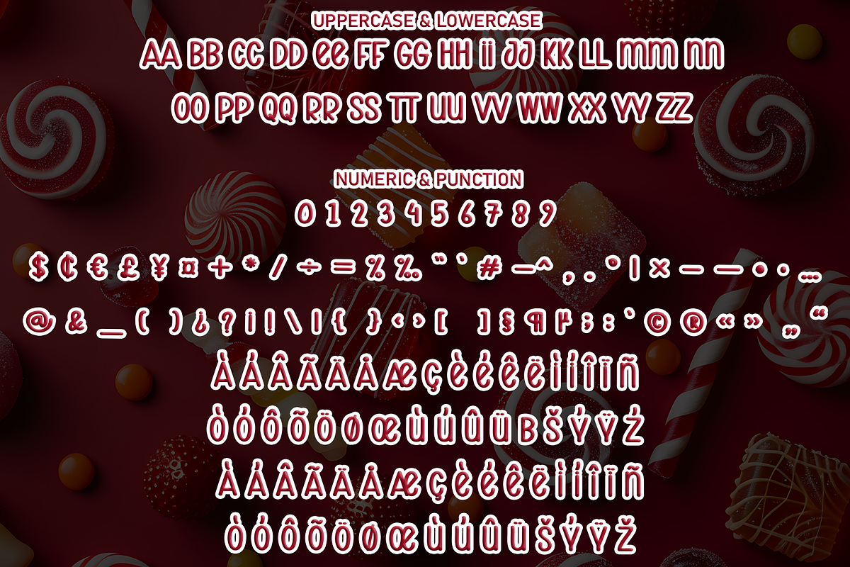Candy Christmas | Script Font, a Script Font by Scratchones (Photo 3 of 3)