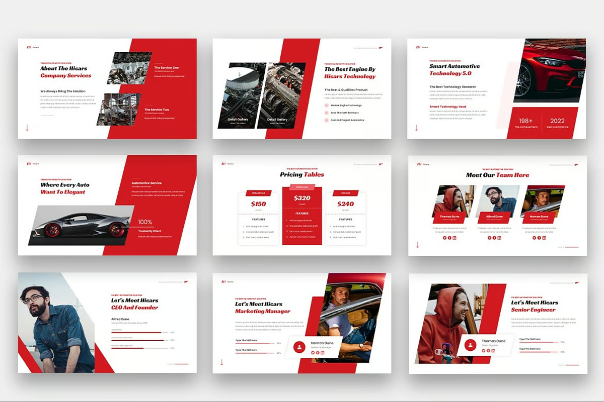 Hicars - Automotive Keynote, a Presentation Template by Fit-tee (Photo 5 of 6)