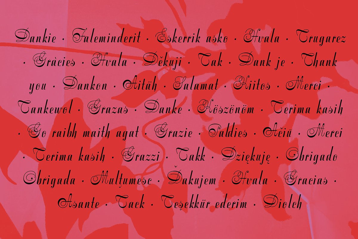 Stradivelle - Script Font, a Script Font by Lilithcollageart (Photo 10 of 10)