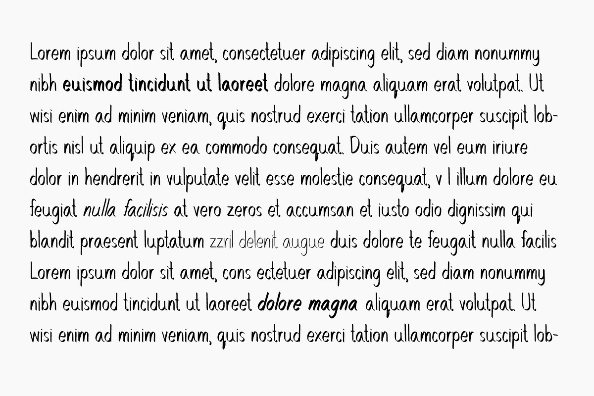Upper Pen, a Script Font by TKDoodle (Photo 8 of 8)