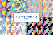 MEMPHIS STYLE, a Pattern Graphic by BÉZIER SQUAD (Thumbnail 7 of 9)