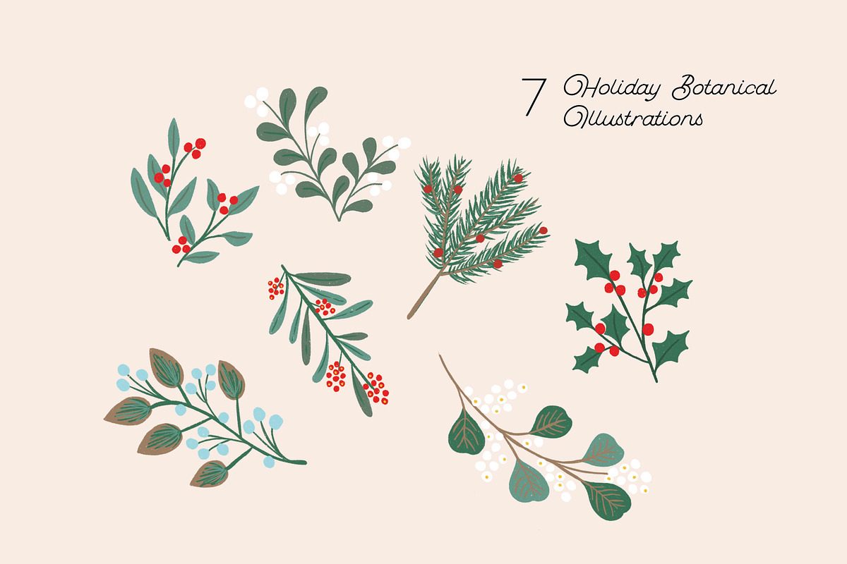 Gingerbread Holiday Illustrations, an Illustration by Abigail Creative (Photo 2 of 7)