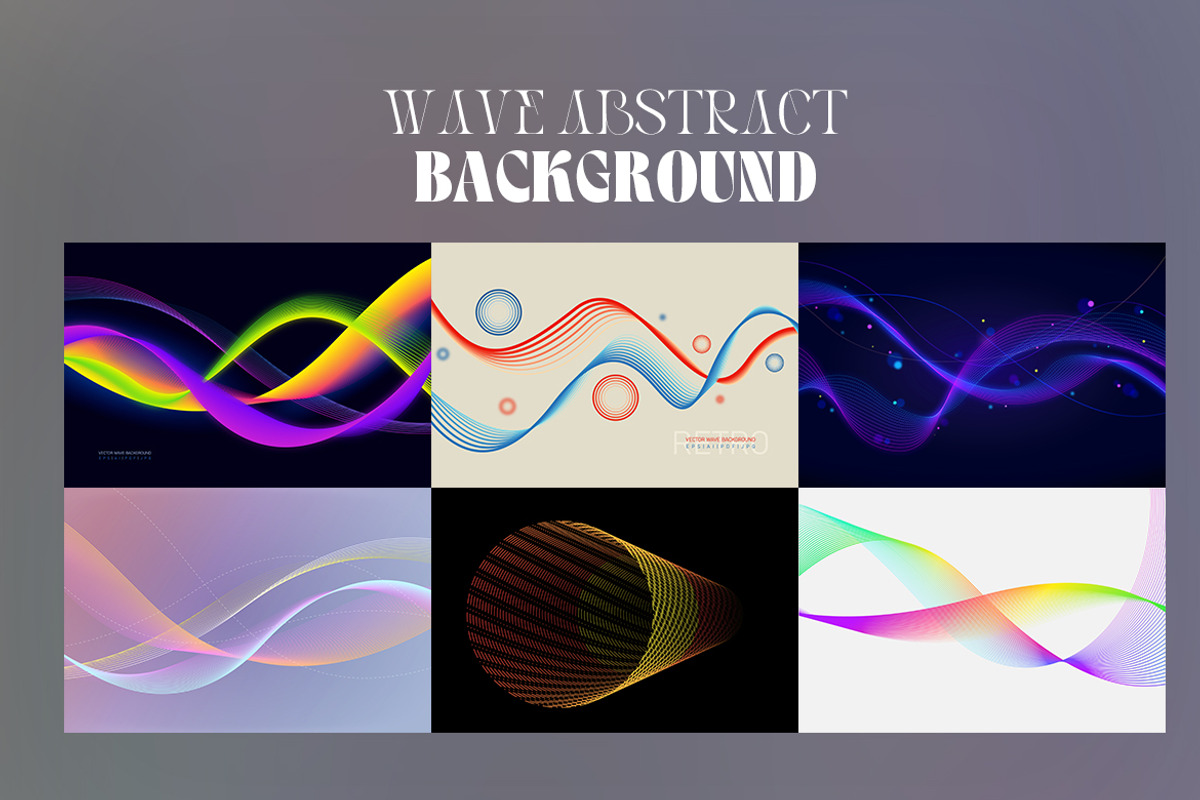 Waves Abstract Background, a Background Graphic by Artlogs x Modaldesain (Photo 2 of 9)