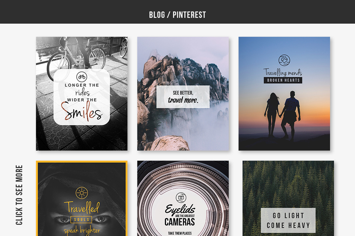 TRAVEL - Social Media Pack, a Social Media Template by Designbase (Photo 3 of 8)