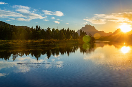 Grand Teton National Park Sunset