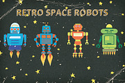 Space Aliens and Robots, an Illustration by lingard design (Thumbnail 3 of 7)