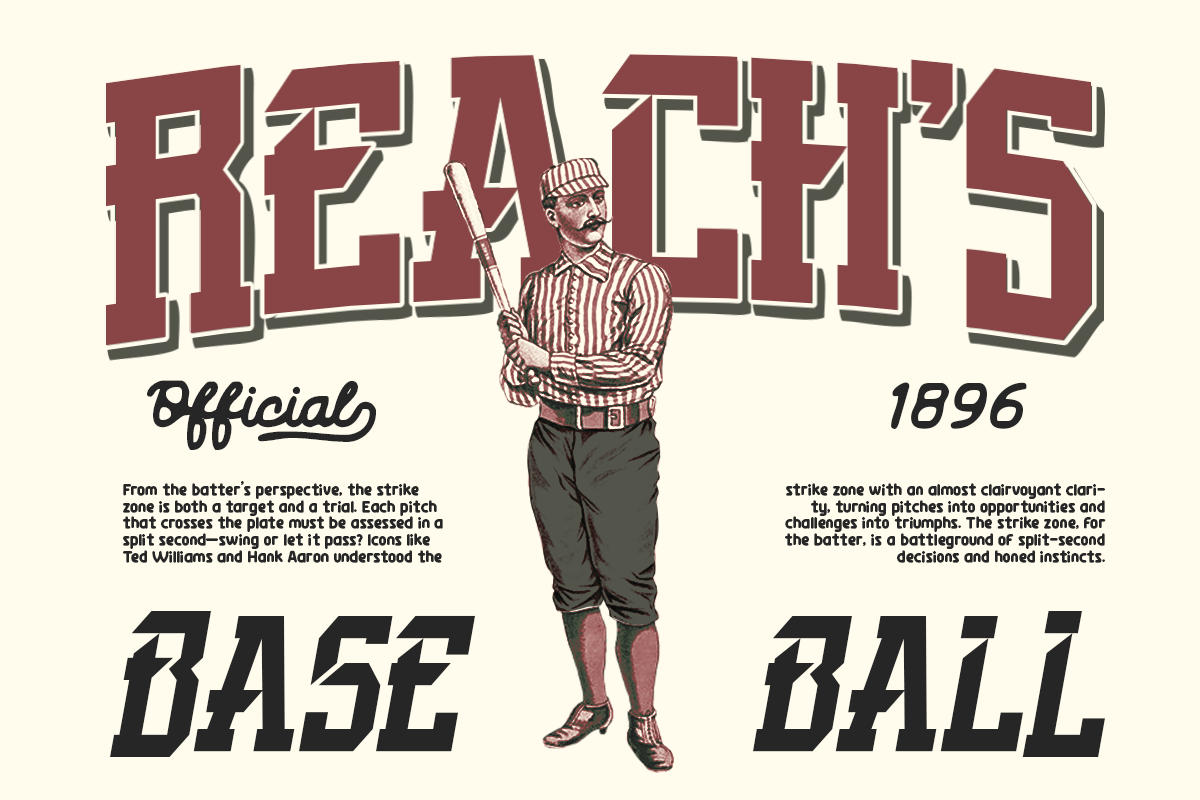 Supportex - Slab Baseball Font, a Slab Serif Font by Pandeka Studio (Photo 2 of 12)