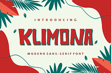 Klimona font