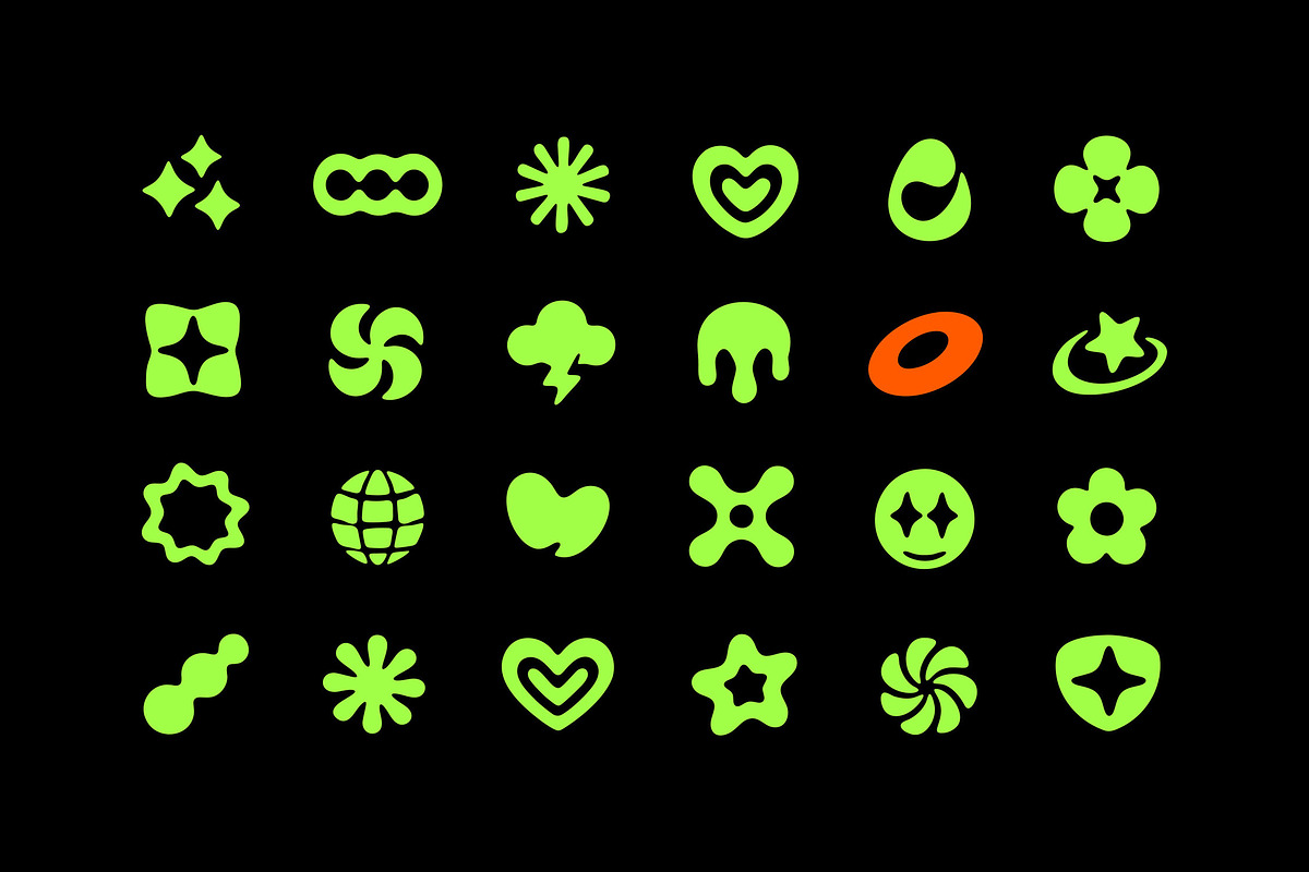 Y2K Bold Icons, an Object Graphic by Design Squad (Photo 4 of 5)