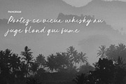 Berawa Aesthetic Brush Font, a Script Font by Hishand Studio (Thumbnail 8 of 8)