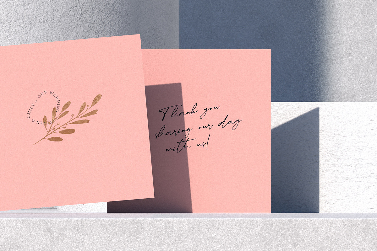 Floral Boho Wedding Invitation, an Invitation Template by BigWeek (Photo 4 of 6)