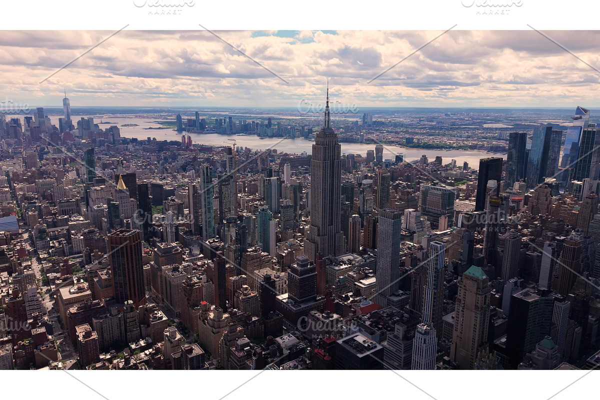 Aerial view of New York City's, a Graphic by wedoper (Photo 1 of 2)