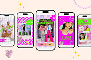 Retro & Y2K Instagram Template Pack, a Social Media Template by Sofico (Thumbnail 6 of 10)