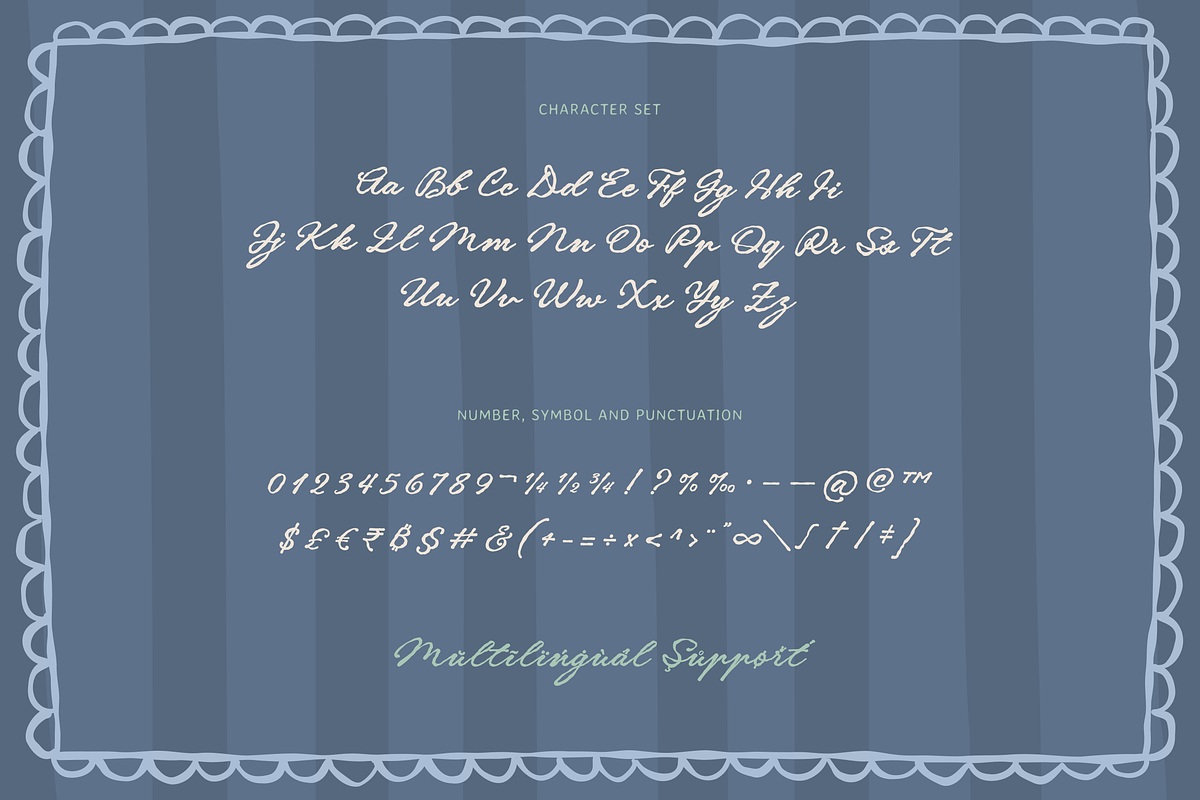Achilleus Whimsical Script, a Script Font by Namara Creative Studio (Photo 5 of 11)