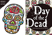 Day of the Dead Sugar Skull Set, an Illustration by RalucaGheorghe (Thumbnail 1 of 4)