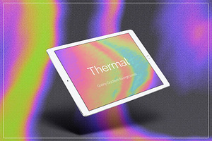 THERMAL Grainy Gradient Backgrounds