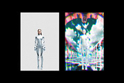 Psychedelic VHS Poster Effect, a Brushes & More by Design Squad (Thumbnail 3 of 4)