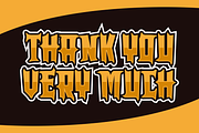 Moshu - Funky Display Font, a Serif Font by lelevien (Thumbnail 3 of 4)