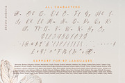 Brown Amsonia, a Script Font by Nathatype (Thumbnail 9 of 10)
