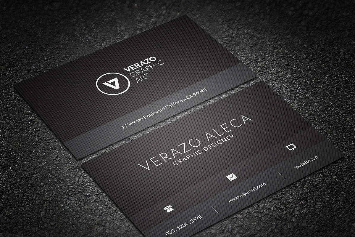 12 Business Card Mini Bundle v3, a Business Card Template by Verazo (Photo 5 of 13)