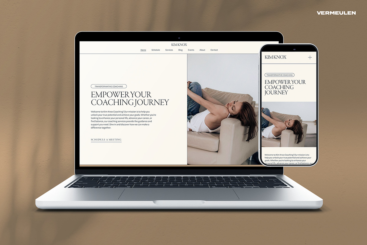 Squarespace Website Template | Coach, a Squarespace Template by Vermeulen Design Studio (Photo 6 of 8)