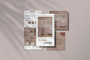 Instagram Post and Story Mockup, an iPhone Mockup by rahmatmoscae (Thumbnail 9 of 13)