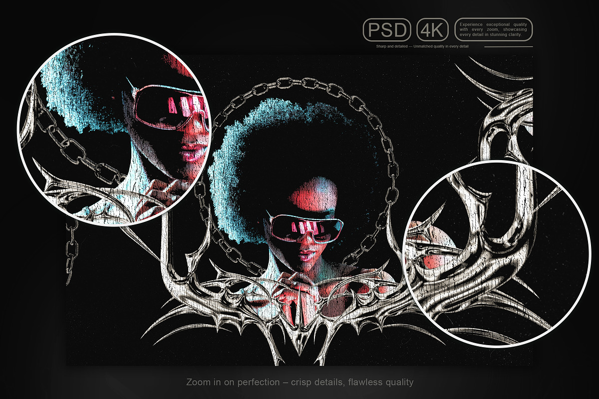 Plastisol Print Effects, a Layer Style Add-On by Cursedesign (Photo 3 of 8)