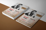 Barber Shop Flyer Template, a Flyer Template by Template Shop (Thumbnail 3 of 3)