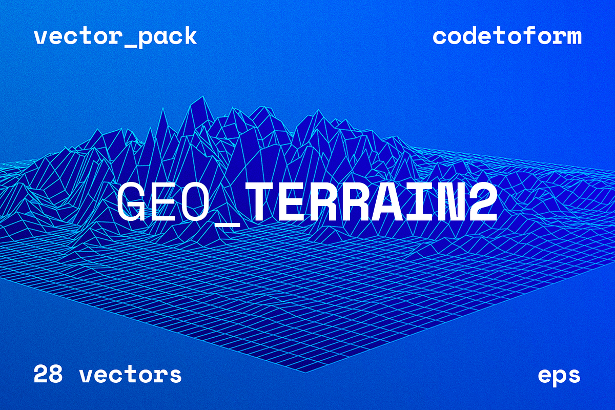 GEO_TERRAIN2 Vector Pack, a Background Graphic by codetoform (Photo 1 of 14)