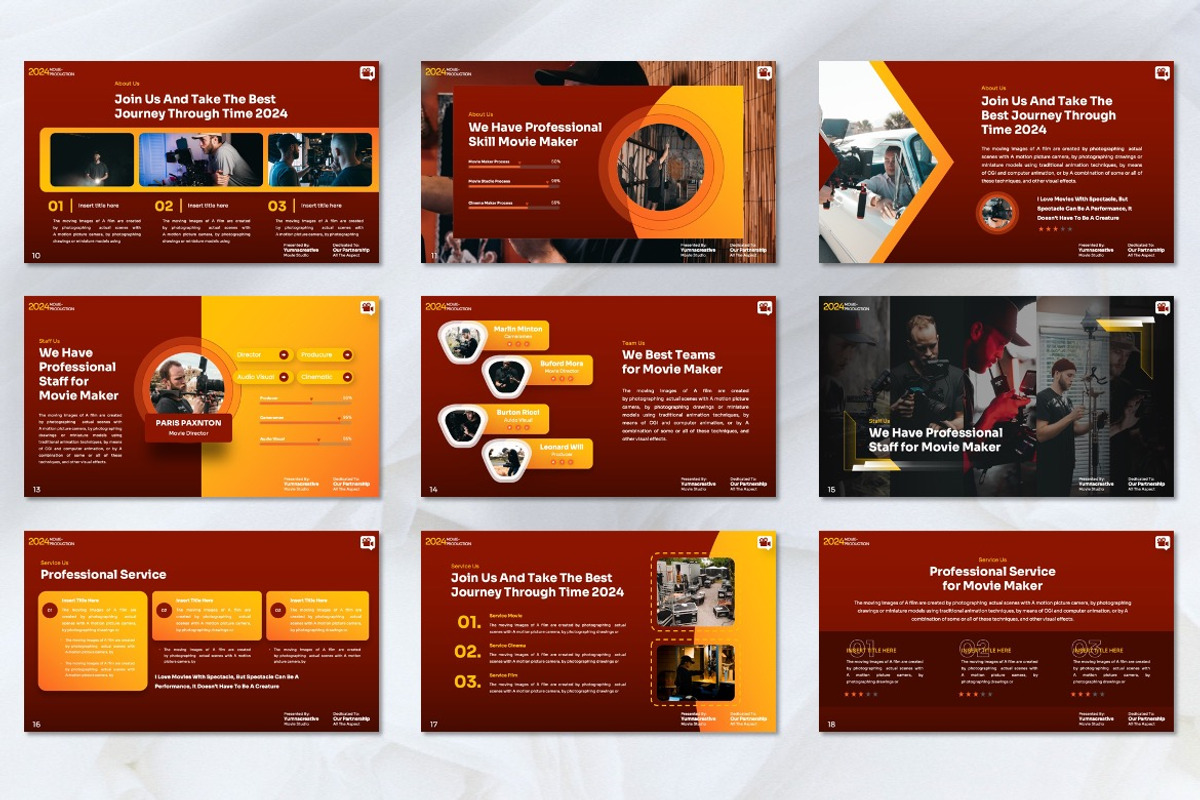 Merfie - Movie Studio Keynote, a Presentation Template by Dhabee (Photo 5 of 7)