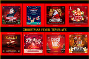 Christmas Flyer Template, a Print Template by Mockupfit (Thumbnail 1 of 9)