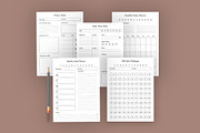Ultimate Planner Bundle Pack, a Stationery Template by Design Zone (Thumbnail 7 of 7)