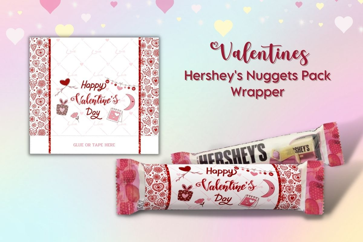 Valentines Treat Box Templates, a Print Template by Adalin Shop (Photo 4 of 9)