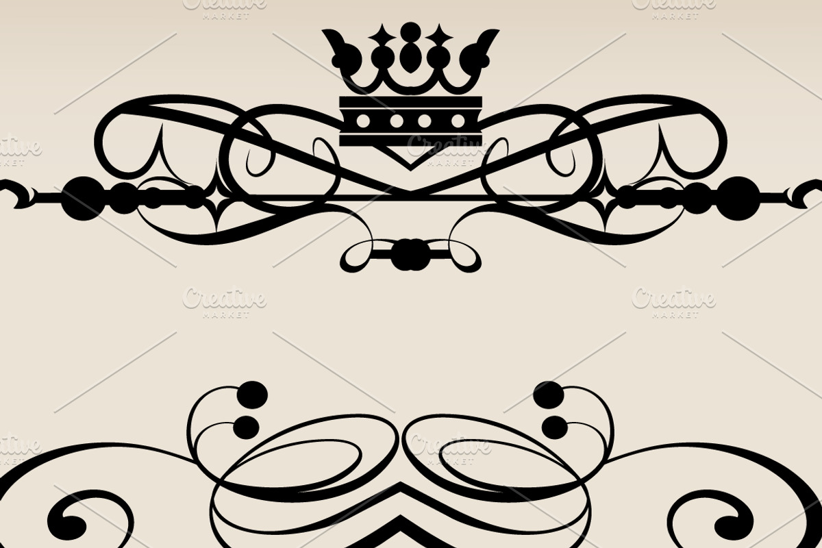 Set Vintage Elements, an Icon by kio (Photo 4 of 5)